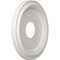 Ekena Millwork Traditional PVC Medallion (Canopies up to 7 1/2"), 13"OD x 3 1/2"ID x 1 1/4"P, Satin Blossom White CMP13TRGBW - alternate 5